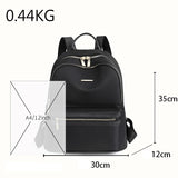 Solid Casual Student School Bag High Oxford Cloth Women's Backpack