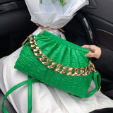 Acrylic Chain Shoulder Bag for Women Prom Wedding Clutch