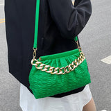 Acrylic Chain Shoulder Bag for Women Prom Wedding Clutch