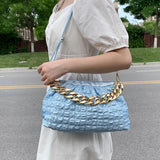 Acrylic Chain Shoulder Bag for Women Prom Wedding Clutch