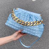 Acrylic Chain Shoulder Bag for Women Prom Wedding Clutch