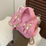 Women Bag High PU Leather Shoulder Bag Mini Crossbody Bag