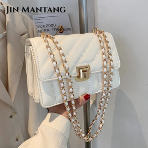 Women Chain Shoulder Bag Crossbody Handbags Small Flap Prom Messenger Bags