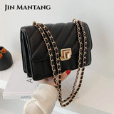Women Chain Shoulder Bag Crossbody Handbags Small Flap Prom Messenger Bags