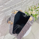 Women Evening Shell Crossbody Bag Clutch Handbag Chain Shoulder Bags