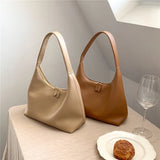 Women Soft Pu Leather Handbags Large Capacity Daily Casual Totes