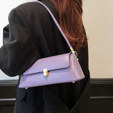 Large PU Leather Women Shoulder Bag Underarm Bag