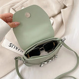 Women Small Crossbody Bags Chain Sling Bags Ladies Handbags Summer Purple