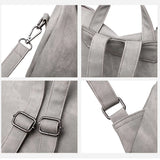 Women Travel Backpack High Soft PU Leather School Girls Backpack