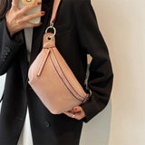 Premium Leather Women Waist Bag Fanny Pack Phone Pack Belt Bag