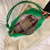 Winter Embossed Shoulder Bag Women's Handbags