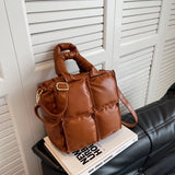 Women's Soft Pu Leather Tote Bag Large Capacity Crossbody Clutches