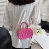 Women's Crossbody Handbag Wallet Chain Vertical Handle Shoulder Bag