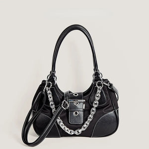 Canvas Chain Shoulder Crossbody Bags Women Tote Purse Handbags