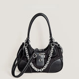 Canvas Chain Shoulder Crossbody Bags Women Tote Purse Handbags