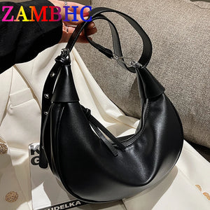 Women's Soft PU Leather Hobos Bag Crossbody Shoulder Purse