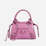 Leather Crossbody Bag For Women Satchel Handbag Shoulder Messenger Hobo Bag