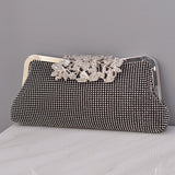 Rhinestone Crystal Evening Clutch Crossbody Bag