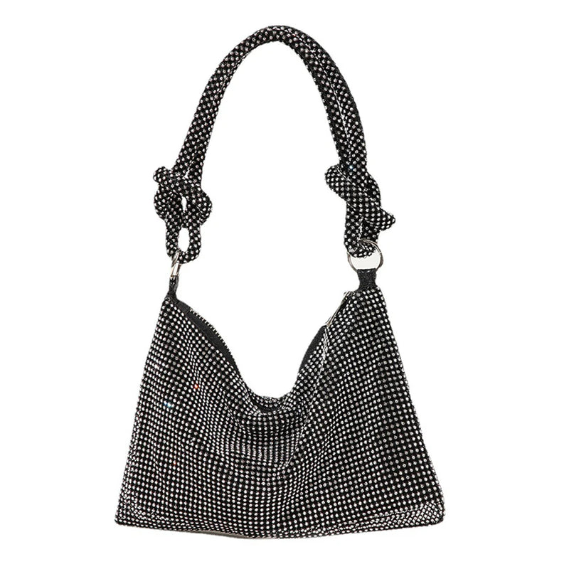 Diamond Rhinestones Evening Shoulder Bag for Women Dinner Party
