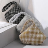 Women's Diamond Beaded Evening Clutch Wedding Bag