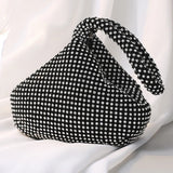 Women's Diamond Beaded Evening Clutch Wedding Bag