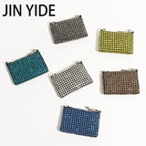 Shinny Rhinestones Crossbody Bag Crystal Mesh Small Shoulder Purse