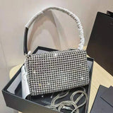 Shinny Rhinestones Crossboby Bag Glitter Evening Party Purse