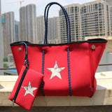 Neoprene Breathable Shoulder Handbag Casual Tote Bag