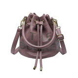 Drawstring Bucket Bag Candy Shoulder Crossbody Tote
