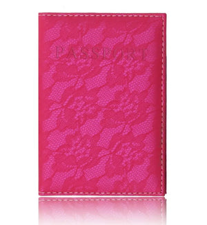 Pink World Universal Travel Passport Cover Holder Case