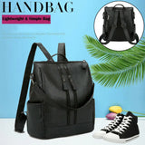 Women PU Leather Backpacks Shoulder Bags Large Capacity School Bag