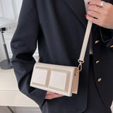 Summer Crossbody Women's Bag Small Flap Solid Female Handbags