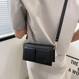 Summer Crossbody Shoulder Bag Women Small Flap Handbag Solid