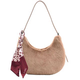 Furry Bags Female Messenger Bag Shoulder Handbag