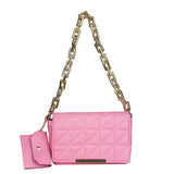 Plaid Chain Shoulder Bag Underarm Bags For Women