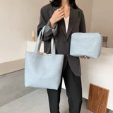 Women's Casual Shoulder Bag Large Capacity Shopping Bag