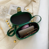Mini PU Leather Box Shoulder Crossbody Bag Women Handbag Purses Clutch Tote