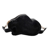 Faux Fur Cloud Bag for Women Winter Trending Phone Purse