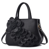 Flower Women's Bag Large Capacity Handbag European and American Shoulder Crossbo