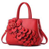Flower Women's Bag Large Capacity Handbag European and American Shoulder Crossbo