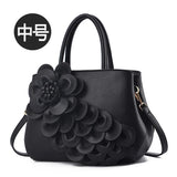 Flower Women's Bag Large Capacity Handbag European and American Shoulder Crossbo