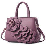 Flower Women's Bag Large Capacity Handbag European and American Shoulder Crossbo
