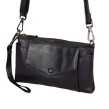 Leather Clutch Crossbody Bag for Women Party Tote Purse