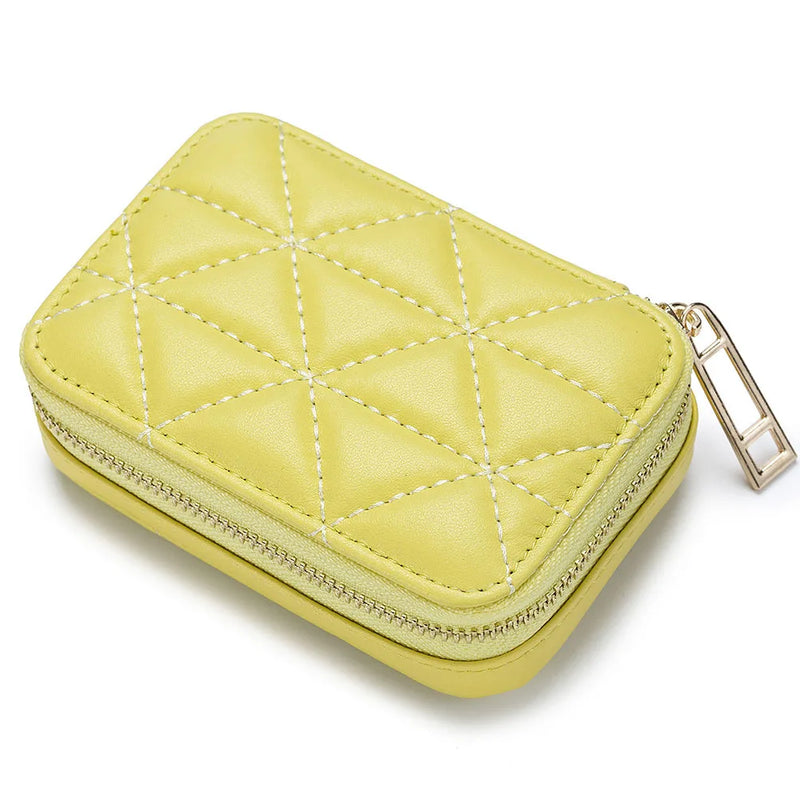 Leather Makeup Case Portable Earphone Cover for Airpods 1 2