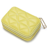 Leather Makeup Case Portable Earphone Cover for Airpods 1 2