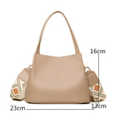 Leather Women Messenger Bag Pure Cowhide Female Shoulder Crossbody Bags