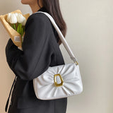 Leather Flap Shoulder Bag Crossbody Purse Women's Handbag