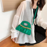 Cloud Bag Women Leather Hobos Shoulder Crossbody Small Phone Clutch Bag