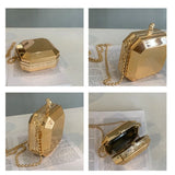 Party Evening Clutch Chain Shoulder Crossbody Bags PVC Box Mini Purses