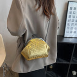 Plaid Leather Shoulder Bag Small Crossbody Phone Purse